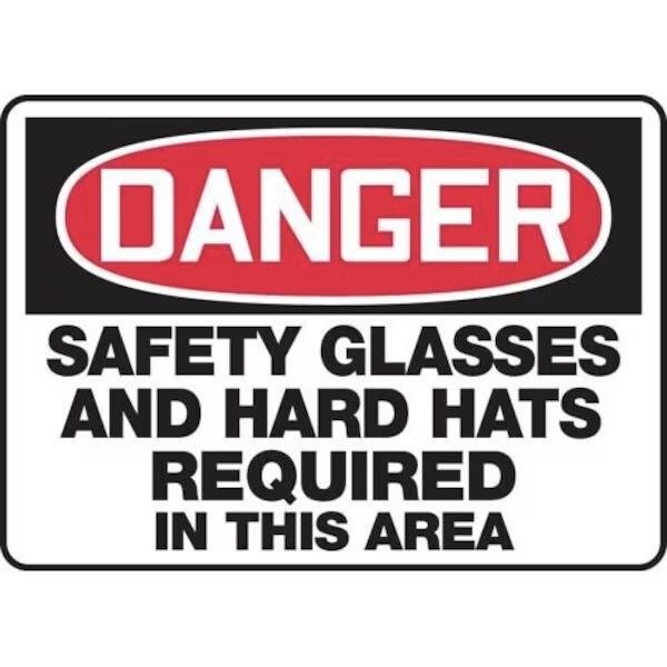 Accuform OSHA DANGER SAFETY SIGN SAFETY MPPE124VP MPPE124VP - main